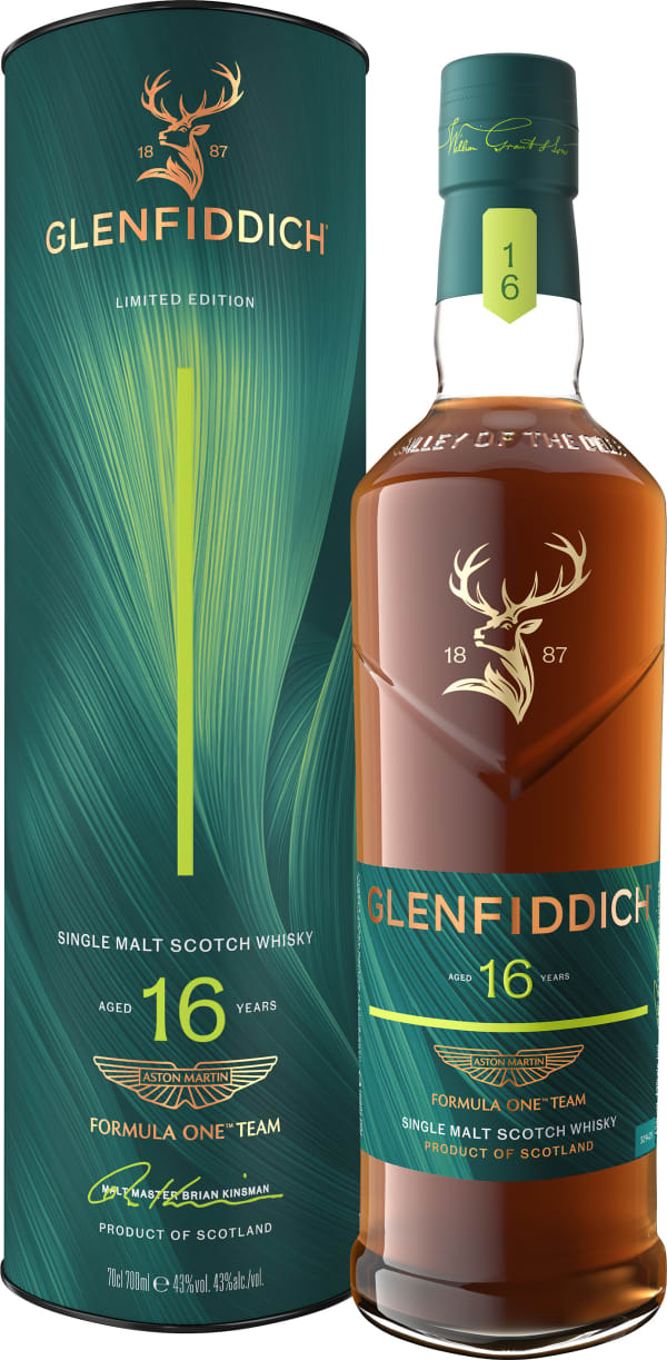 Glenfiddich 16 Years Old Single Malt Formula One Team