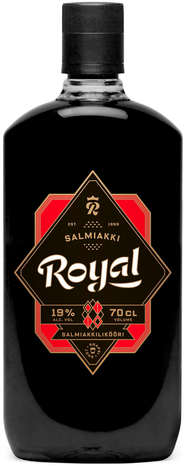 Royal Salmiakki Snapsi muovipullo