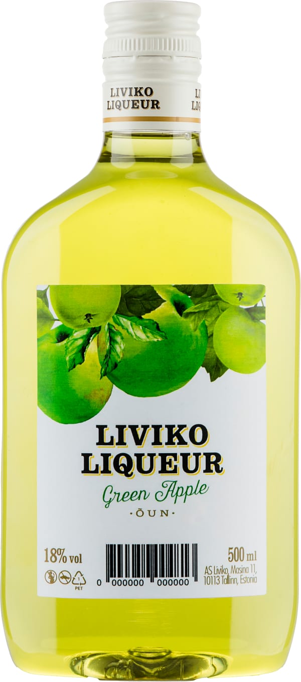 Liviko Green Apple muovipullo