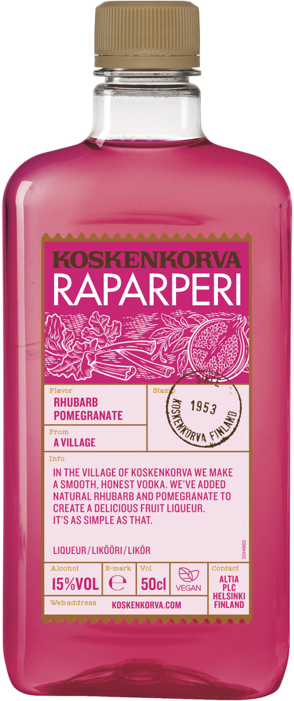 Koskenkorva Rhubarb Pomegranate plastflaska bild 1/1