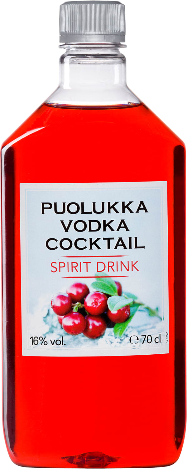 Puolukkavodka Cocktail muovipullo