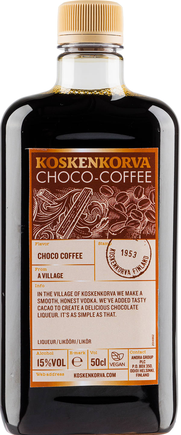 Koskenkorva Choco-Coffee muovipullo