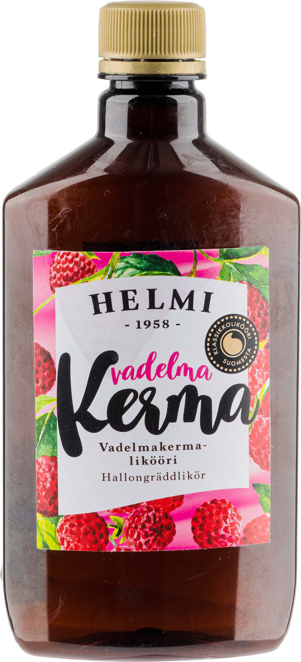 Helmi Vadelma Kermalikööri plastic bottle | Alko