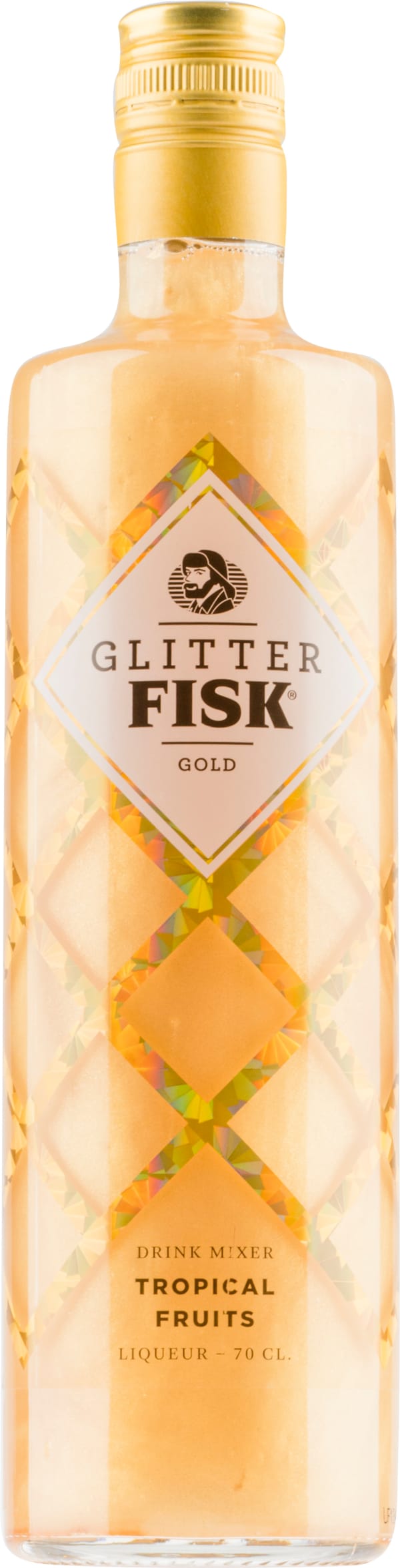 TVsæt liv Justering Glitter Fisk Gold | Alko