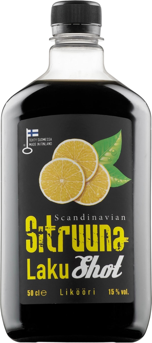 Scandinavian Sitruuna LakuShot muovipullo