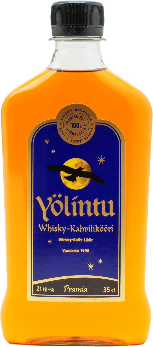 Pramia Yölintu Whisky-Kahvilikööri muovipullo