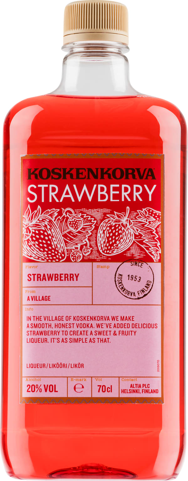 Koskenkorva Strawberry plastflaska bild 1/1