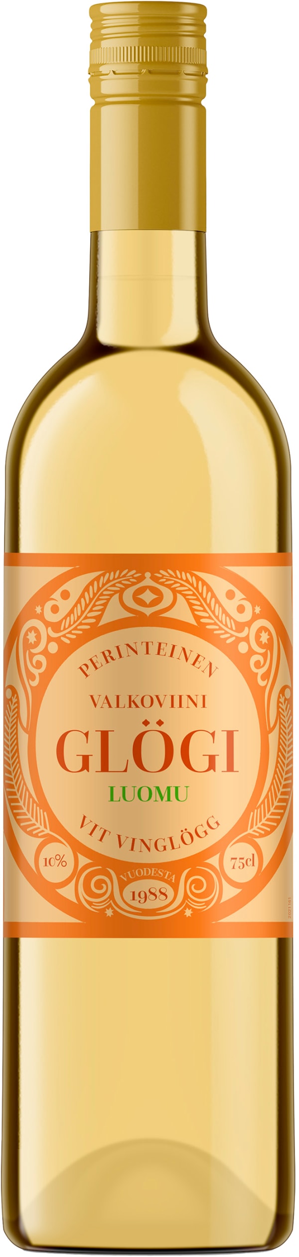 Perinteinen valkoviiniglögi luomu