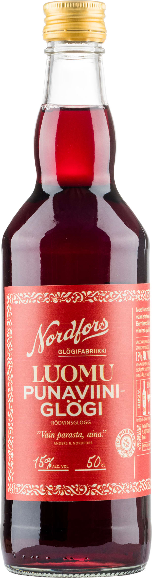 Nordfors Luomu Punaviiniglögi