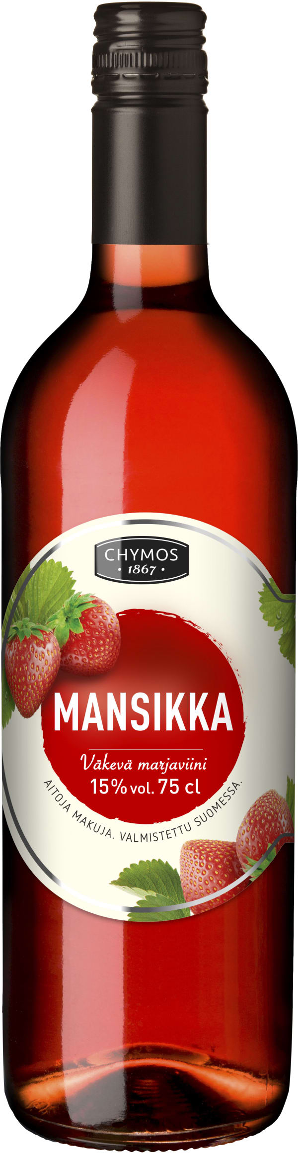 Chymos Mansikka Väkevä Marjaviini