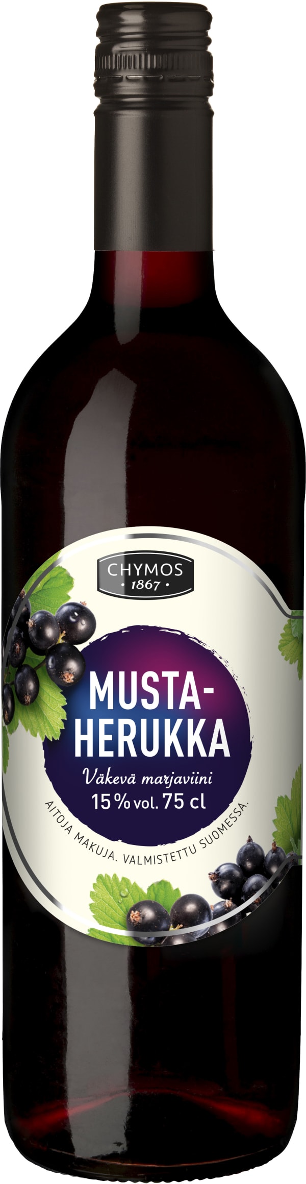 Chymos Mustaherukka Väkevä Marjaviini