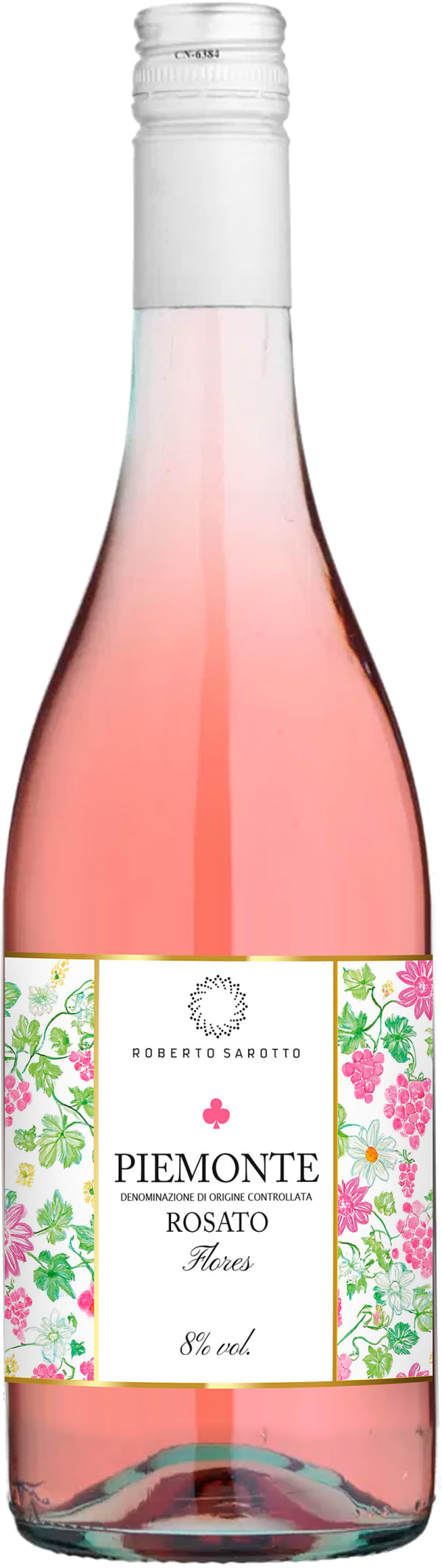 Roberto Sarotto Piemonte Rosato Flores 8% 2024