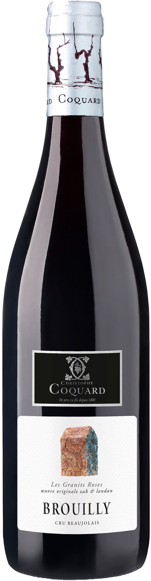 Christophe Coquard Brouilly Les Granites Roses  2023