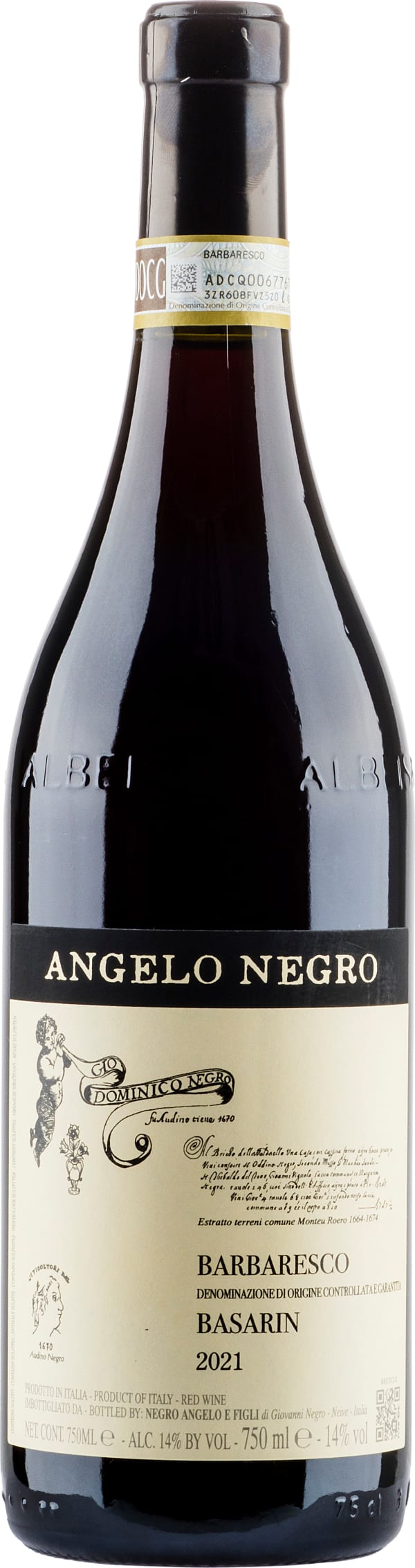 Angelo Negro Basarin Barbaresco 2021