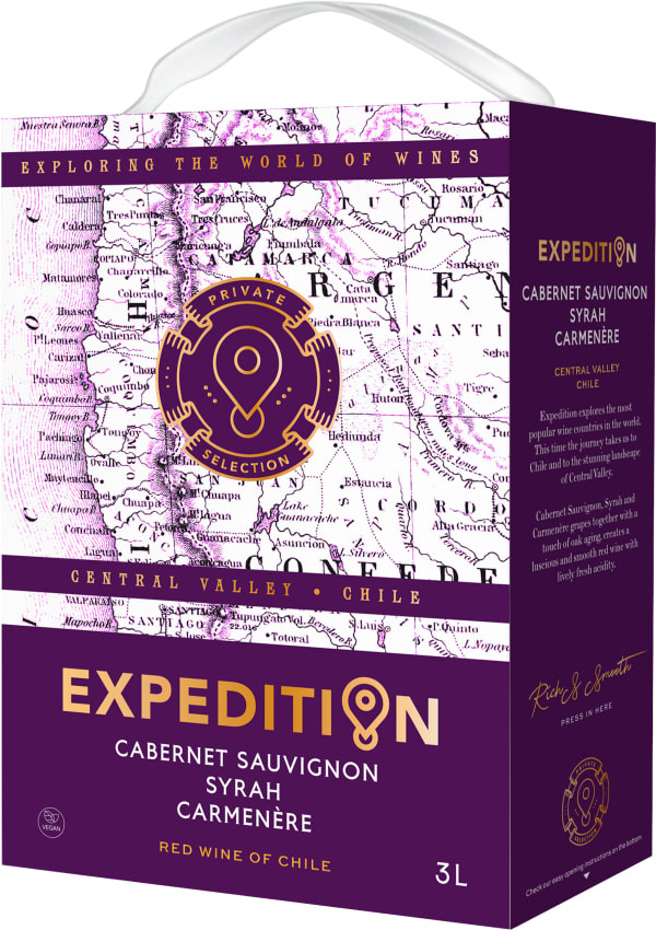 Expedition Cabernet Sauvignon Syrah Carmenère 2024 hanapakkaus