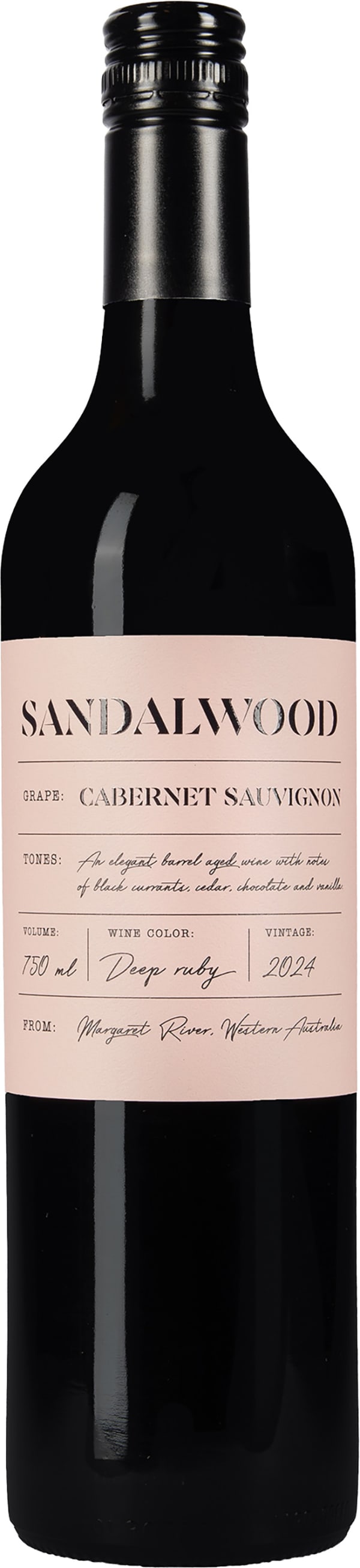 Sandalwood Margaret River Cabernet Sauvignon	 2024