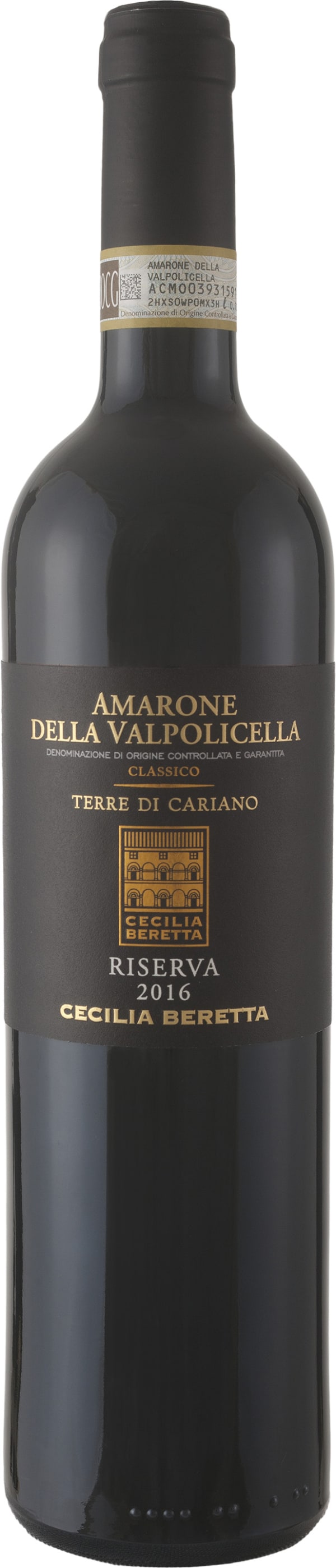 Cecilia Beretta Amarone della Valpolicella Riserva Terre di Cariano 2016