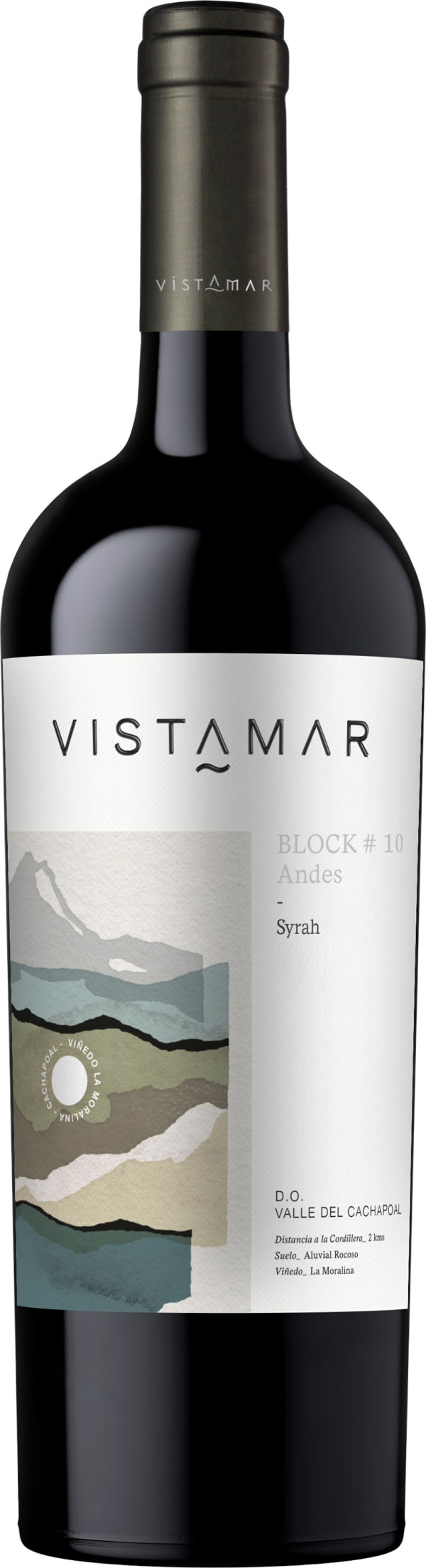 Vistamar Block 10 Andes Syrah 										 2023