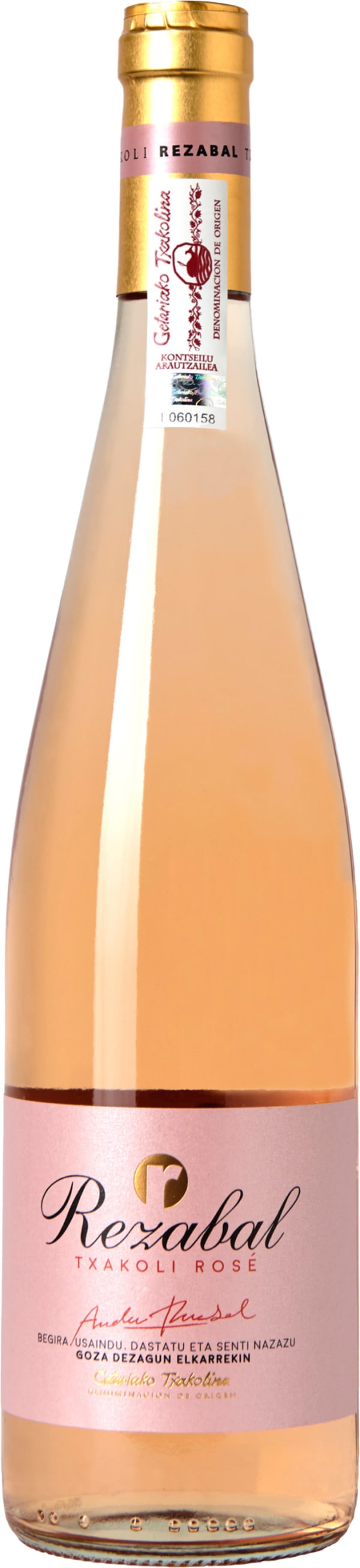 Rezabal Txakoli Rosé 2025