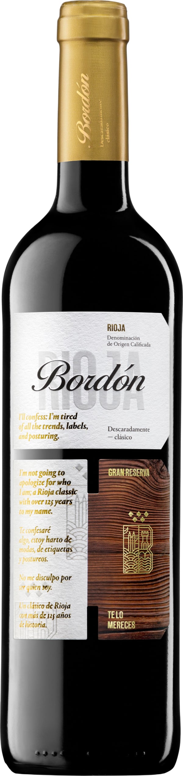 Bordón Gran Reserva 2015