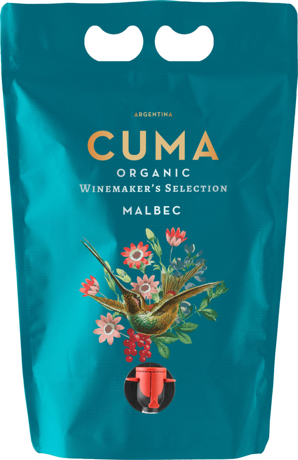 Cuma Winemakers´s Selection Organic Malbec 2025 viinipussi