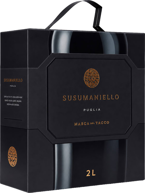 Masca del Tacco Susumaniello 2025 hanapakkaus