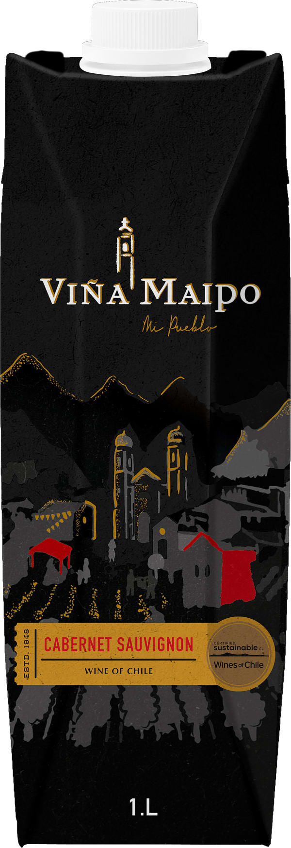 Viña Maipo Cabernet Sauvignon 2025 kartonkitölkki