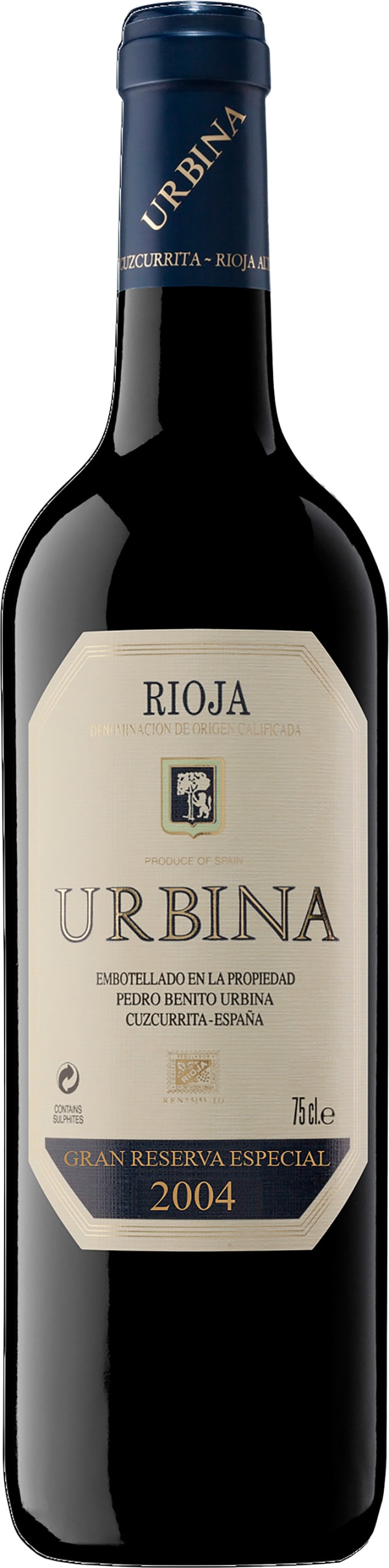 Urbina Gran Reserva 2004