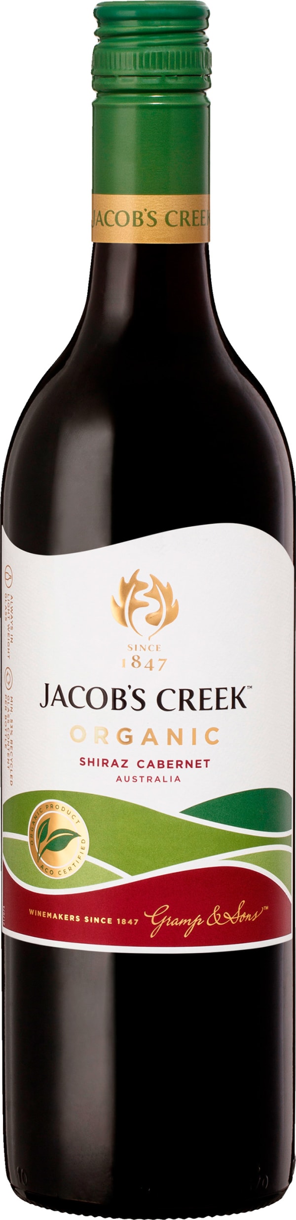 Jacob's Creek Organic Shiraz Cabernet 2023