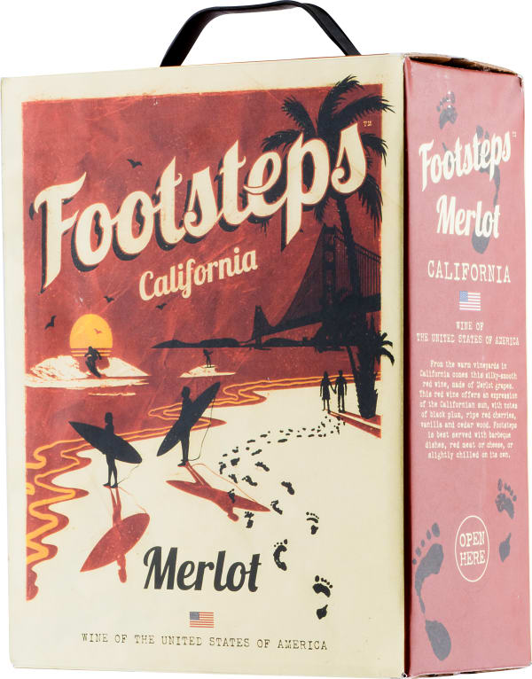 Footsteps Merlot 2020 hanapakkaus