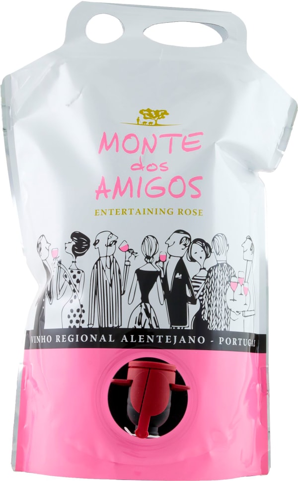 Monte dos Amigos Rosé 2020 wine pouch Alko