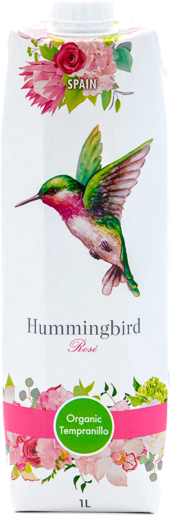 Hummingbird Organic Tempranillo Rosé 2023 kartonkitölkki