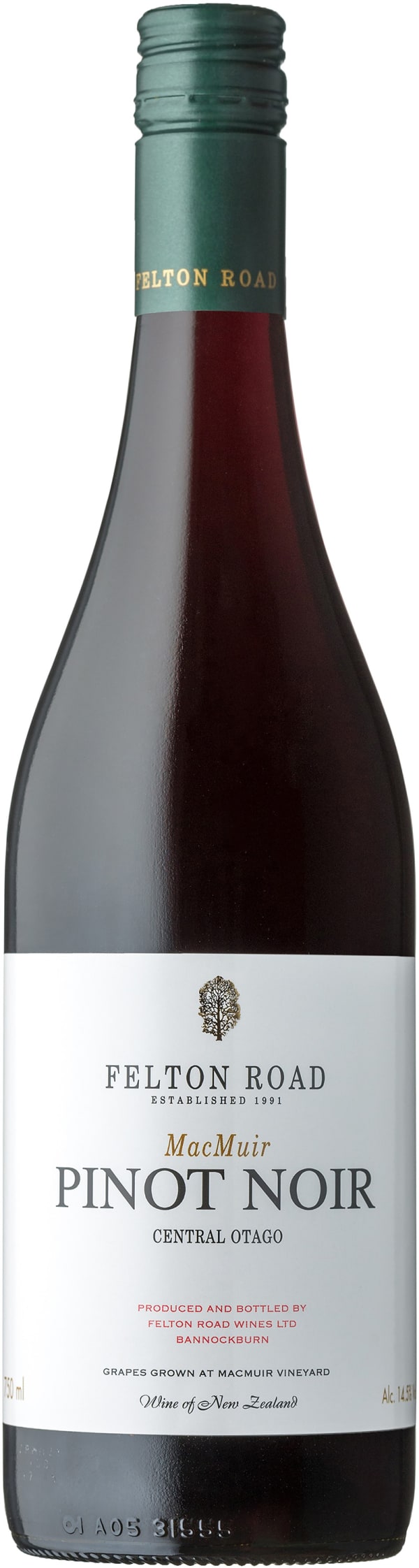 Felton Road MacMuir Pinot Noir 2021