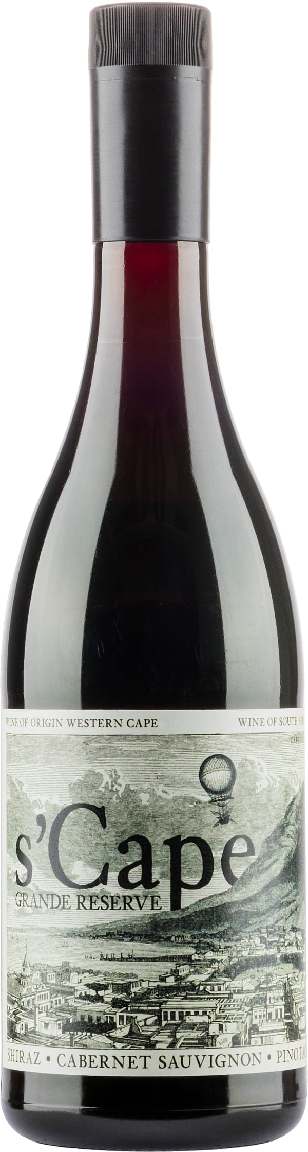 S’Cape Grande Reserve Syrah Cabernet Sauvignon Pinotage 2022 muovipullo