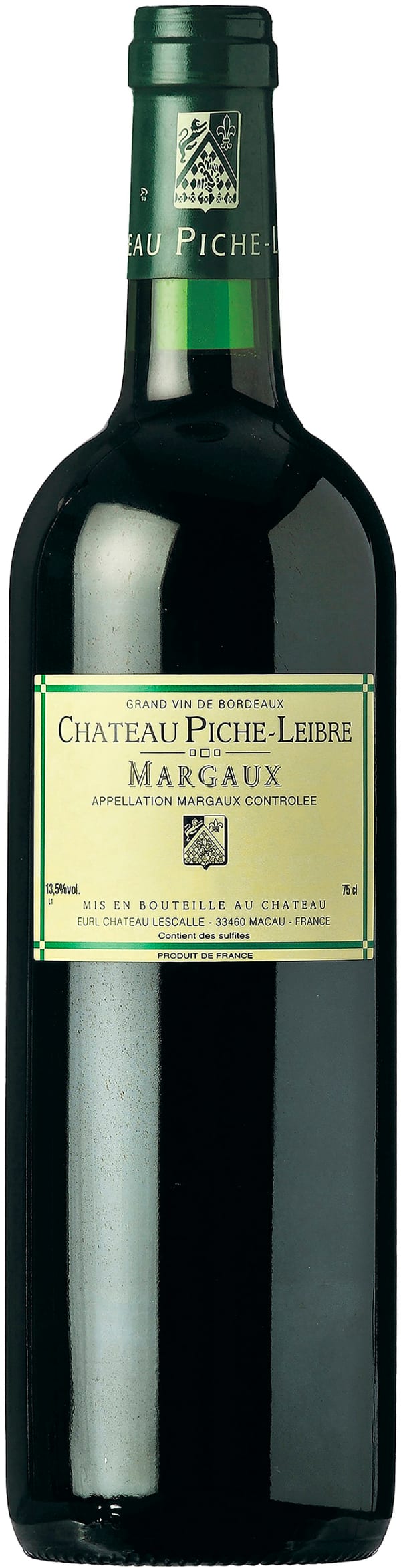 Château Piche-Leibre 2018