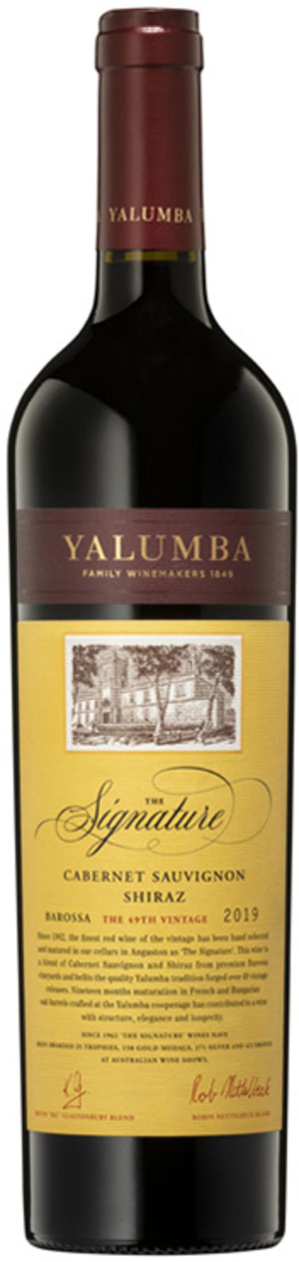 Yalumba The Signature Cabernet Sauvignon Shiraz 2019