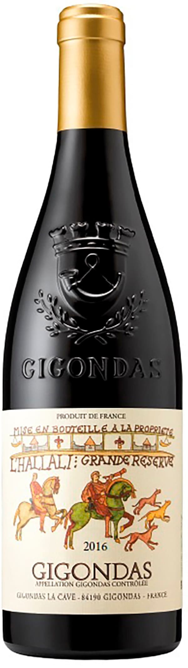 Gigondas L'Hallali Grande Réserve 2022