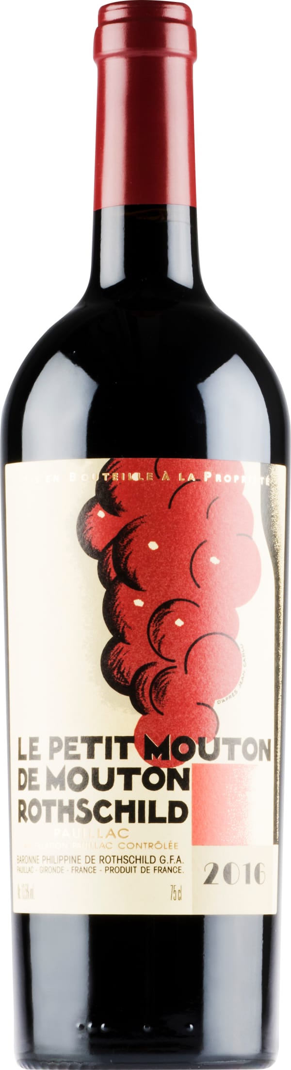 Le Petit Mouton de Mouton Rothschild 2016