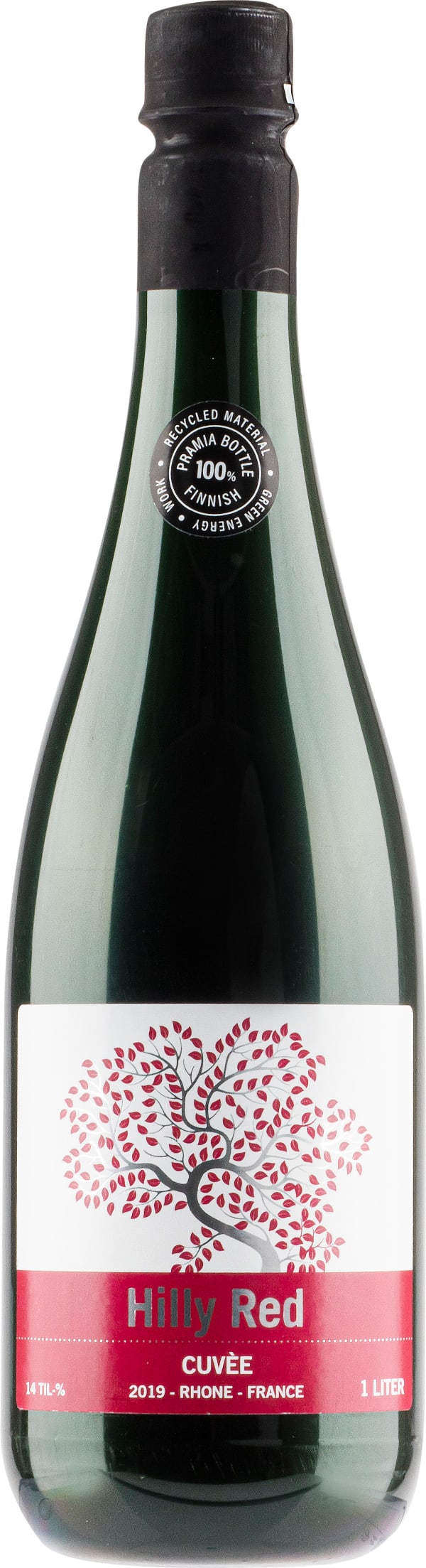 Hilly Red Cuvée 2019 muovipullo