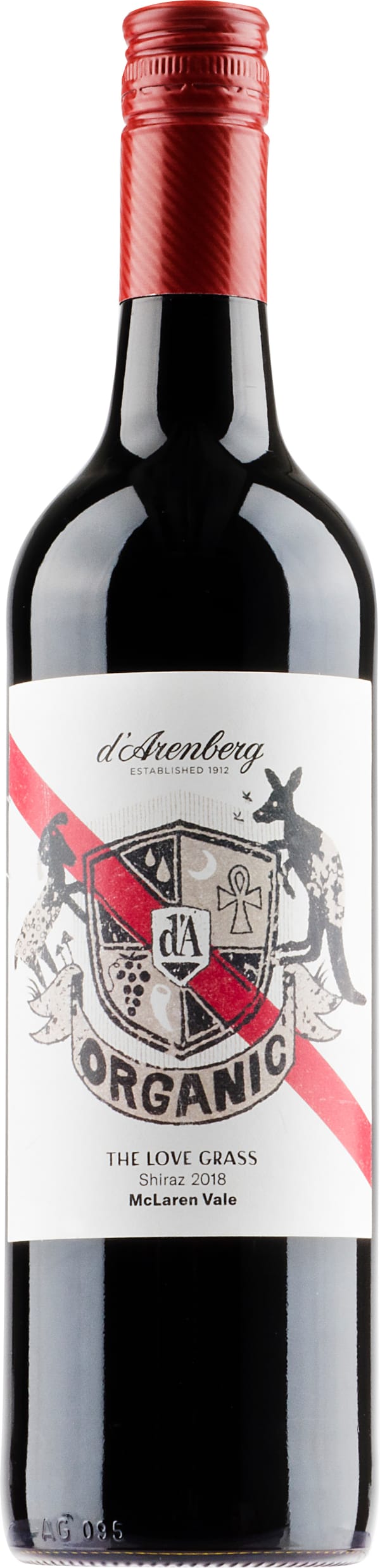 D'Arenberg The Love Grass Shiraz 2019