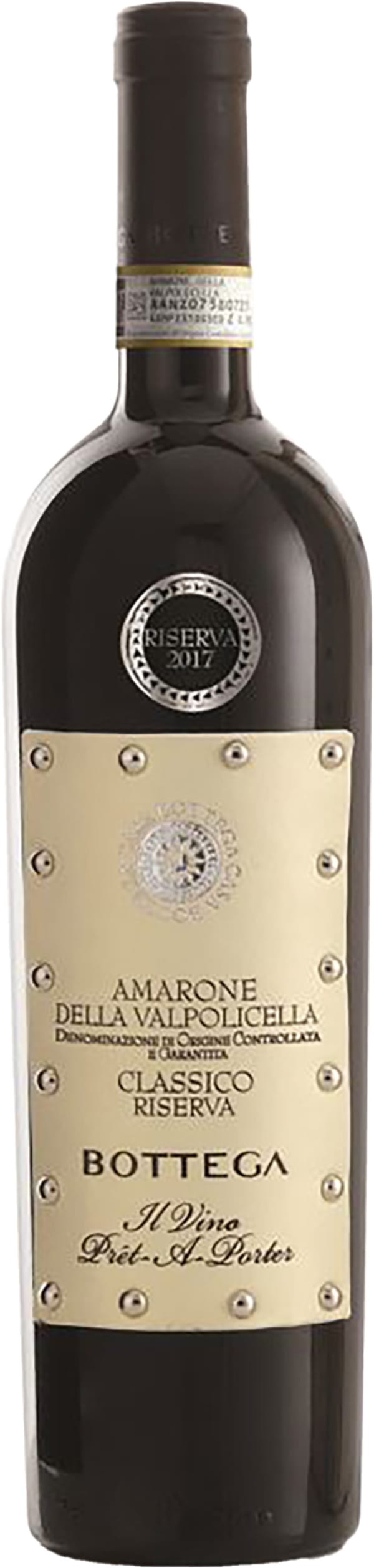 Bottega Il Vino Prêt-A-Porter Amarone della Valpolicella Classico Riserva 2017