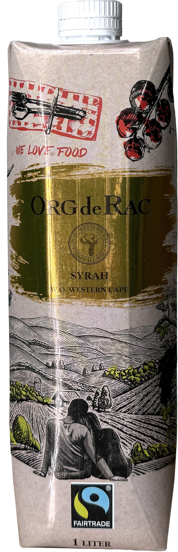 Org De Rac Syrah 2023 kartonkitölkki