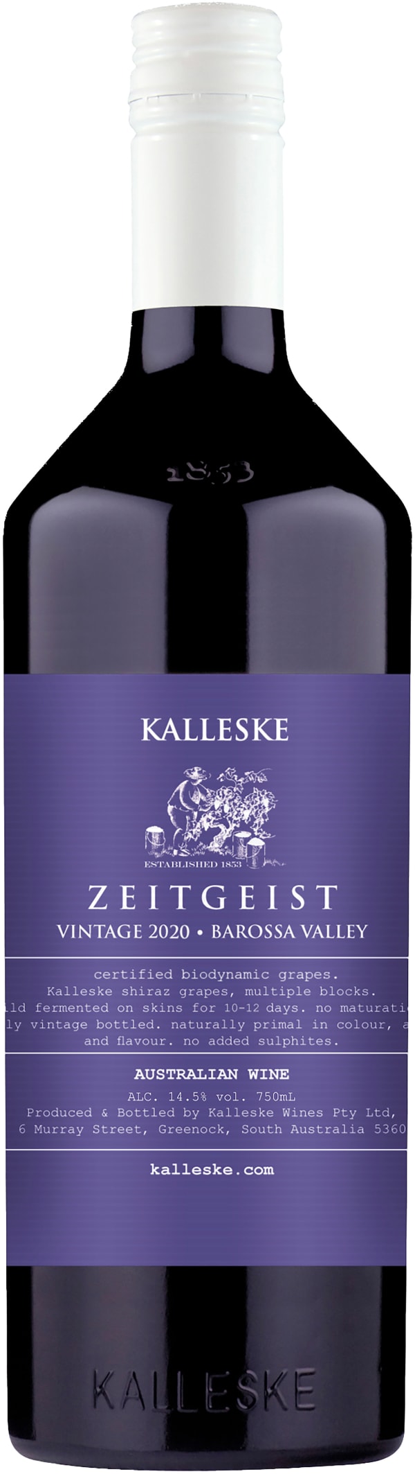 Kalleske Zeitgeist Shiraz 2023