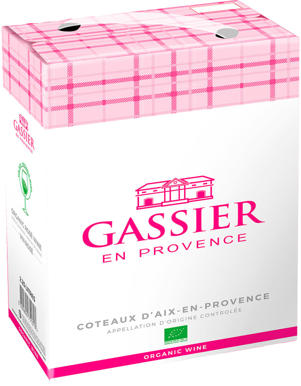 Gassier Coteaux d'Aix-en-Provence Organic 2023 lådvin bild 1/1