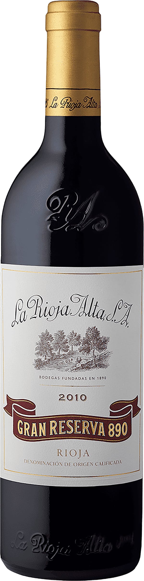 La Rioja Alta Gran Reserva 890 2010