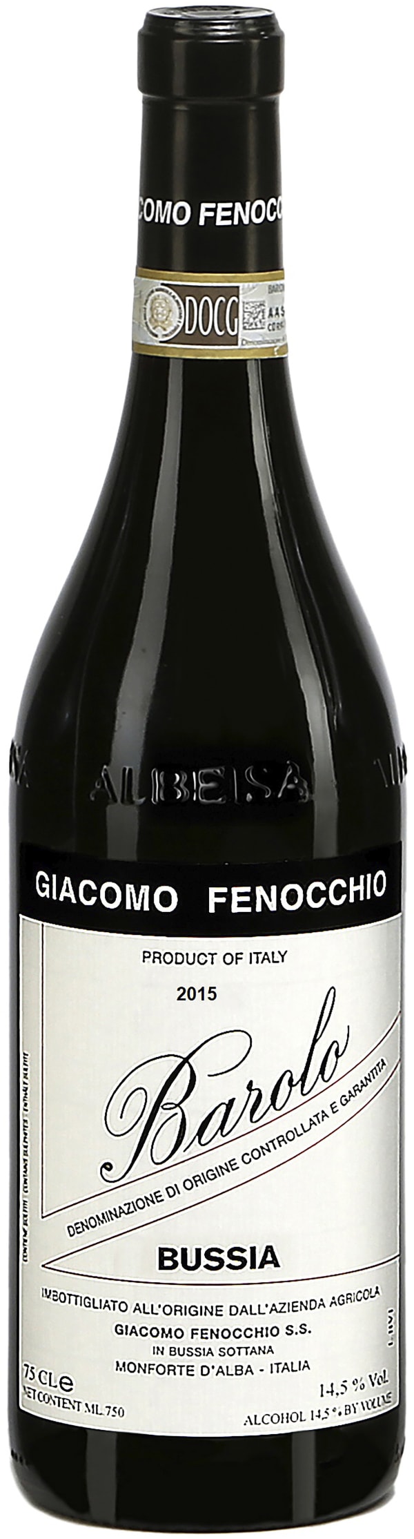 Giacomo Fenocchio Barolo Bussia 2020