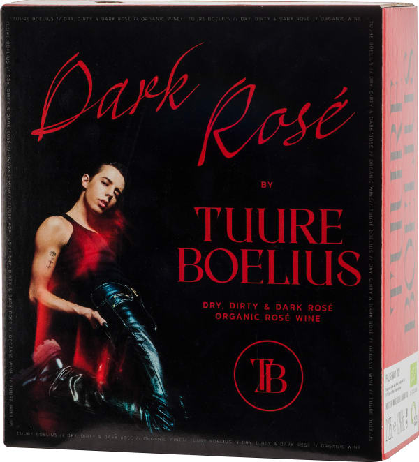 Dark Rosé by Tuure Boelius 2022 hanapakkaus