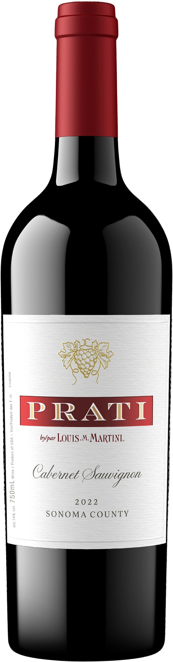 Prati by Louis M. Martini Sonoma County Cabernet Sauvignon 2021 kuva 1/1