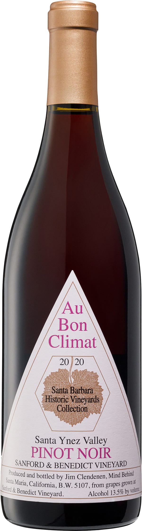 Au Bon Climat Sanford & Benedict Vineyard Pinot Noir 2020