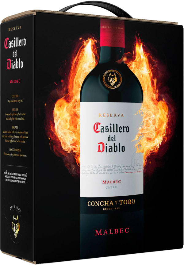 Casillero del Diablo Malbec 2022 hanapakkaus